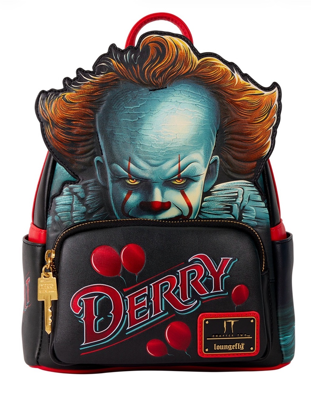 Loungefly IT Pennywise Cosplay Light-Up Mini Backpack NWT